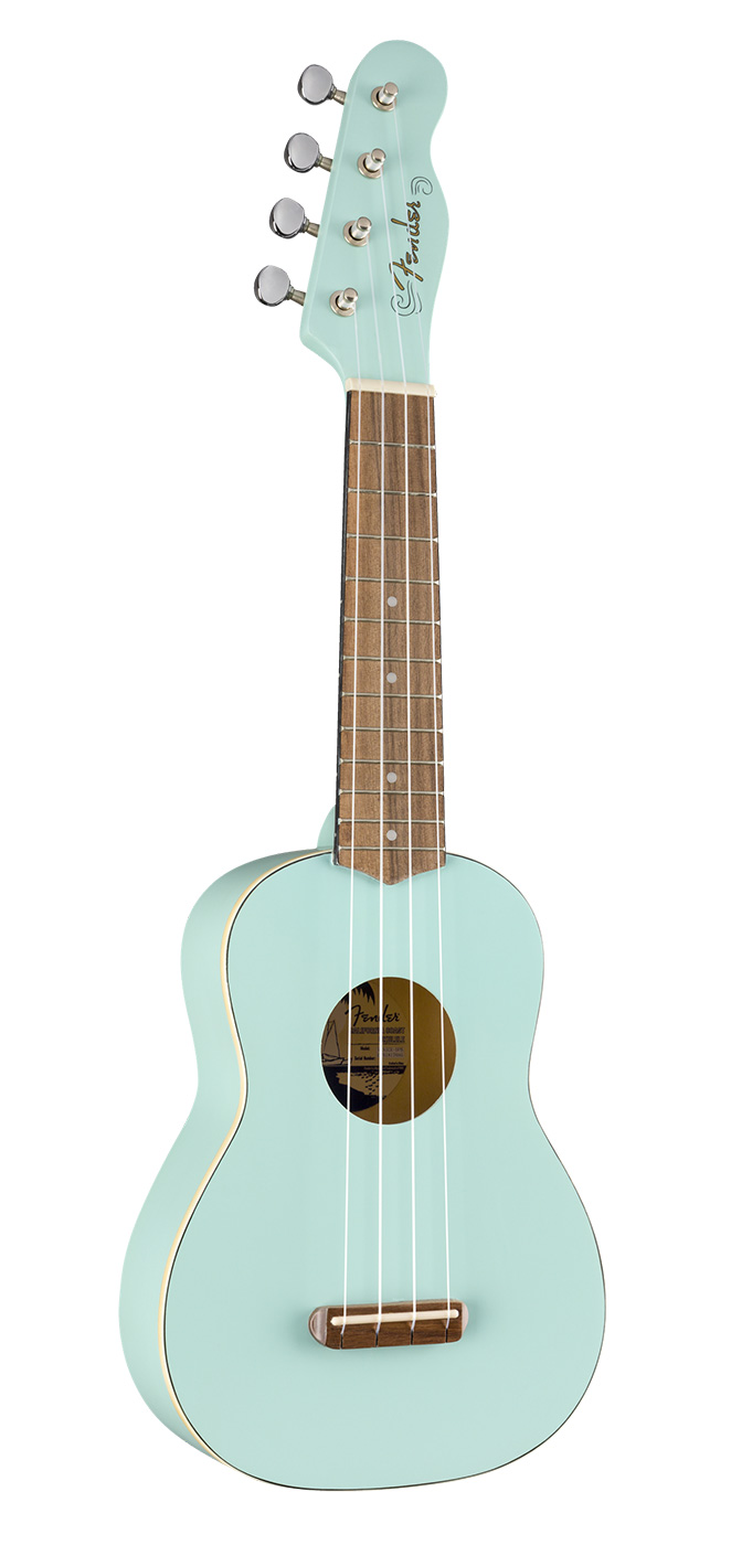 Fender Venice Soprano Ukulele Daphne Blue