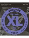 D'addario ECG24 Chromes Flat Wound, Jazz Light, 11-50
