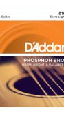 D'addario EJ15 Phosphor Bronze, Extra Light, 10-47