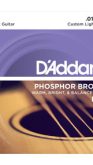 D'addario EJ26 Phosphor Bronze, Custom Light, 11-52