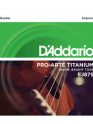 D'addario EJ87S Titanium Ukulele, Soprano