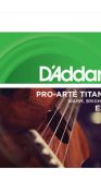 D'addario EJ87S Titanium Ukulele, Soprano