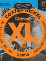 D'addario EXP110 Coated Nickel Wound, Light, 10-46