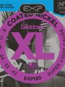D'addario EXP120 Coated Nickel Wound, Super Light, 9-42