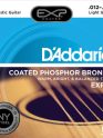 D'addario EXP16 Coated Phosphor Bronze, Light, 12-53