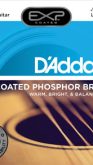 D'addario EXP16 Coated Phosphor Bronze, Light, 12-53