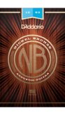 D'addario NB1253 Nickel Bronze Acoustic Guitar Strings, Light, 12-53