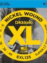 D'addario EXL125 Nickel Wound, Super Light Top/ Regular Bottom, 9-46