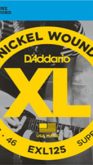 D'addario EXL125 Nickel Wound, Super Light Top/ Regular Bottom, 9-46