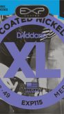 D'addario EXP115 Coated Nickel Wound, Medium/Blues/Jazz, 11-49