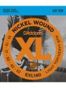 D'addario EXL140 Nickel Wound, Light Top/Heavy Bottom, 10-52