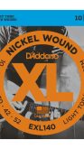 D'addario EXL140 Nickel Wound, Light Top/Heavy Bottom, 10-52