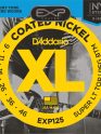 D'addario EXP125 Coated Nickel Wound, Super Light Top/Regular Bottom, 9-46