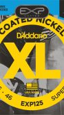D'addario EXP125 Coated Nickel Wound, Super Light Top/Regular Bottom, 9-46