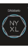 D'addario NYXL1152 Nickel Wound, Medium Top / Heavy Bottom, 11-52