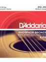 D'addario EJ39 Phosphor Bronze 12-String Acoustic Guitar Strings, Medium, 12-52