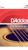 D'addario EJ39 Phosphor Bronze 12-String Acoustic Guitar Strings, Medium, 12-52