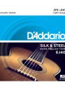 D'addario  EJ40 Silk & Steel Folk Guitar, 11-47