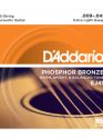 D'addario EJ41 Phosphor Bronze 12-String Acoustic Guitar Strings, Extra Light, 9-45