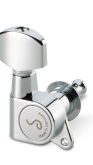 Schaller M6 135 - Meccanica per chitarra singola, mancina - Chrome
