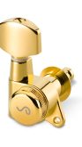 Schaller M6 135 - Meccaniche per chitarra 3+3 Locking - Gold