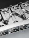 Schaller 3D-4 Ponte per basso 4 corde - Chrome