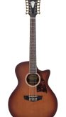 D'angelico PREMIER FULTON 12 STRINGS CARAMEL BURST